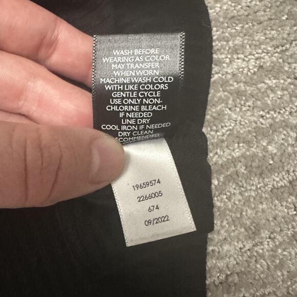 Torrid Shirt Womens Plus Size 5X Black Ribbed Ruffle Sleeve Sleeveless - Picture 7 of 10